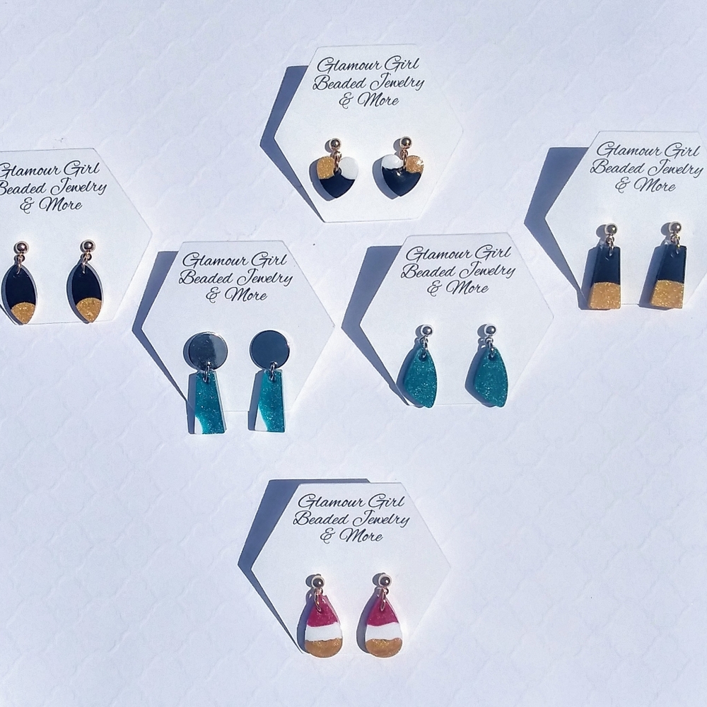 Sculpey Clay Earrings